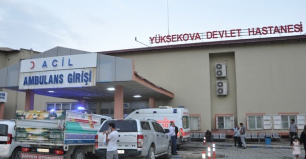 Dağdan Kopan Kayalar 2 Şahısı Yaraladı