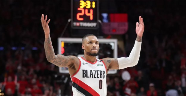 Damian Lillard, 61 Sayı Atarak NBA Tarihine Geçti