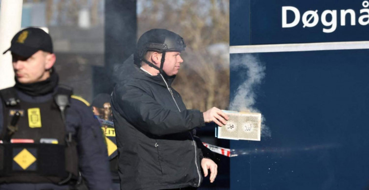 Danimarka’da Kur’an’a ve Türk bayrağına çirkin saldırı: Türk seçmenlerden büyük tepki geldi