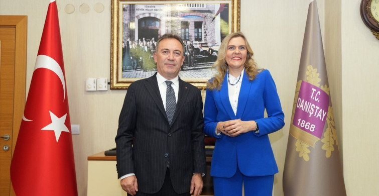 Danıştay Başsavcısı Cevdet Erkan, Estonya Yüksek Mahkemesi Üyesi ile Görüştü