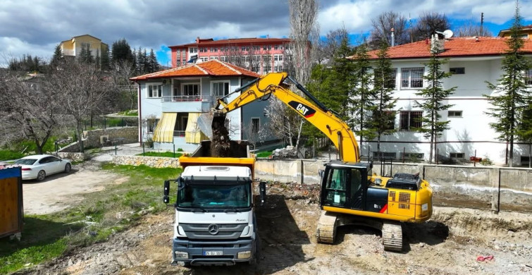 Darende'de Yeni Kütüphane İnşaatına Başlandı