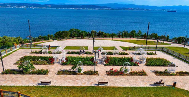 Darıca Millet Bahçesi’nde şehir stresine yeşil mola