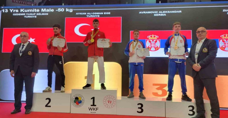Darıca’nın Karatecileri Balkan Şampiyonu Oldu