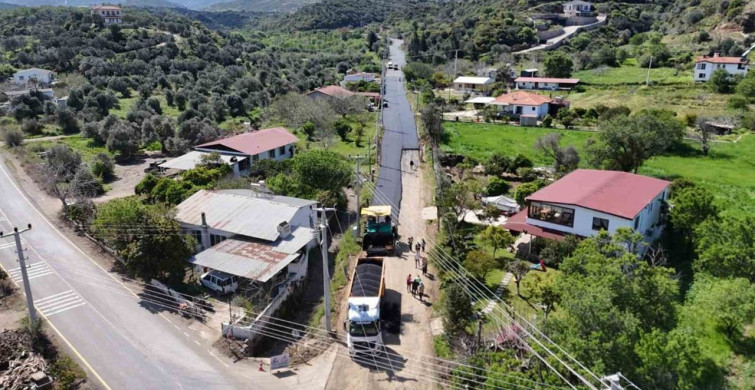 Datça'da Sıcak Asfalt Çalışmaları Tamamlandı
