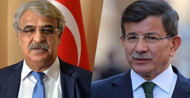 Davutoğlu'ndan HDP Eş Başkanı'na Destek Telefonu