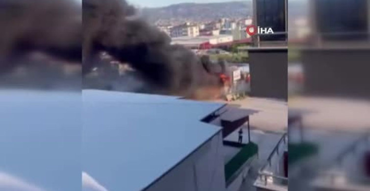 Defne'de Tostçu Yangınında Esnaf Yaralandı