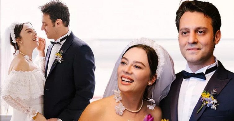 Demet Evgar ile Levent Babataş nikah fotoğrafları