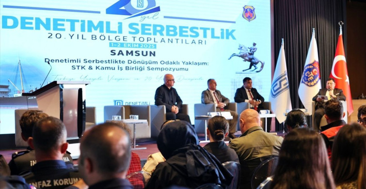 Denetimli Serbestlik 20. Yılı Bölge Toplantıları Samsun'da Tamamlandı