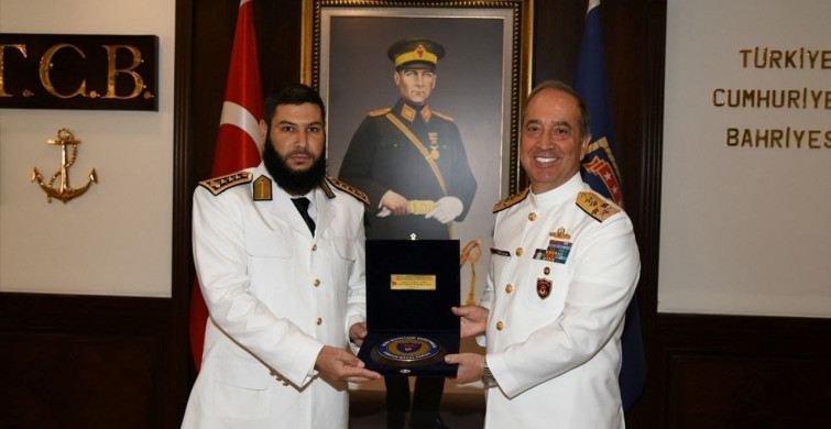 Deniz Kuvvetleri Komutanı Tatlıoğlu, Suriye Mevkidaşı ile Görüştü