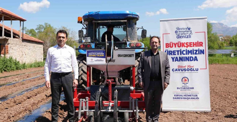 Denizli Büyükşehir, Acıpayam’a Yeni Malç Makineleri Kazandırdı