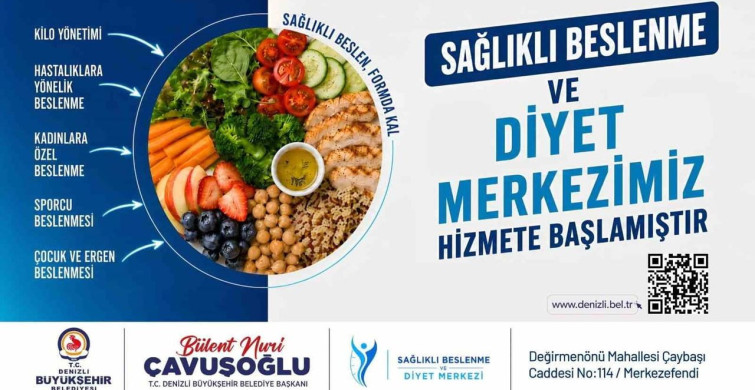 Denizli Büyükşehir, ücretsiz diyetisyen hizmeti sunuyor