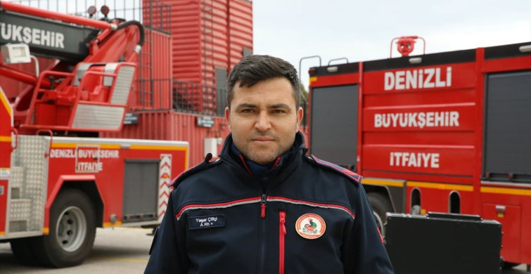 Denizli İtfaiye Ekipleri, Hatay'da Depremzedeleri Kurtardı