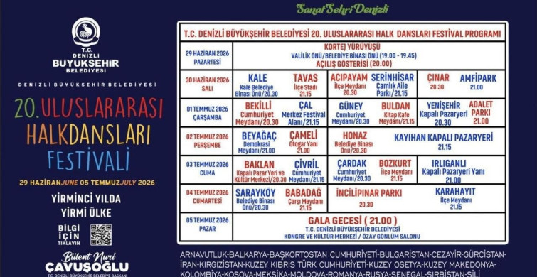 Denizli kültürlerin buluşmasına ev sahipliği yapacak