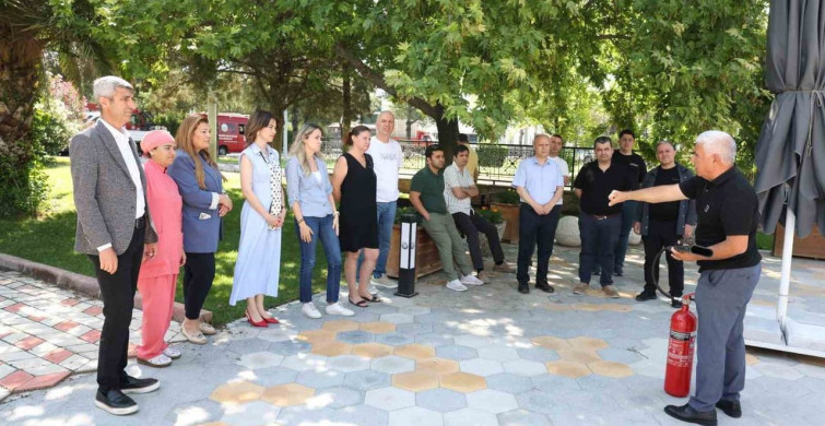 Denizli osb personeline afetlere farkındalık ve acil durum eğitimi verildi