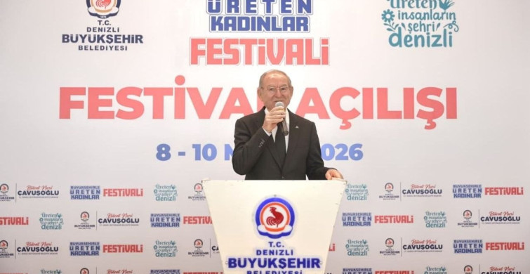 Denizli Üreten Kadınlar Festivali Coşkuyla Başladı