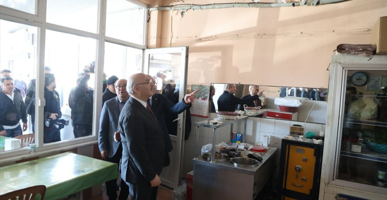 Denizli Valisi Köşger'in Buldan'daki Deprem İncelemeleri