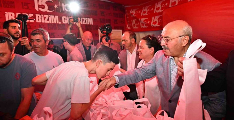 Denizli'de 15 Temmuz anma çadırı açıldı