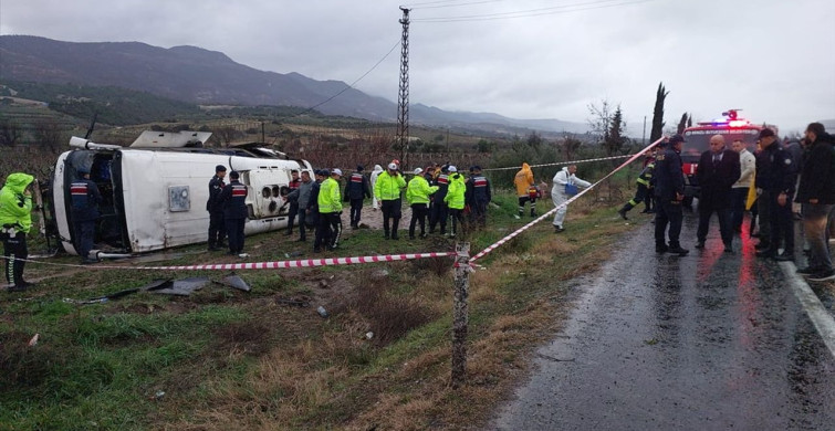 Denizli'de Midibüs Kazası: 1 Ölü, 24 Yaralı