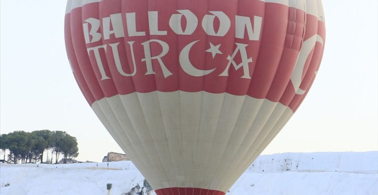 Denizli'de Şehit Yakınları İçin Sıcak Hava Balonu Turu