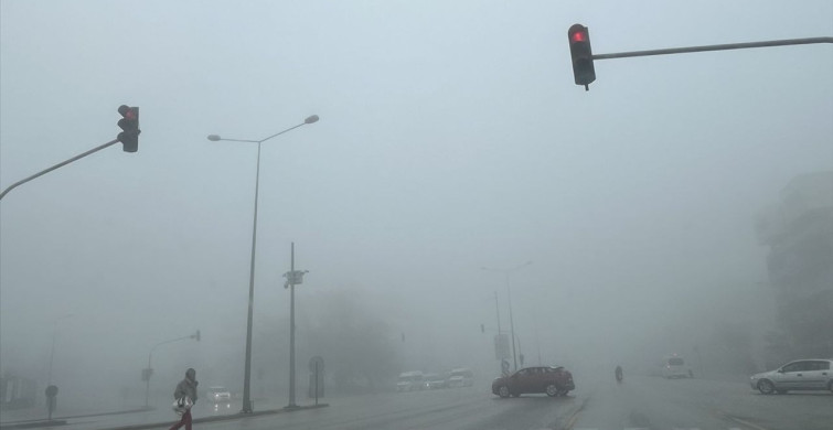 Denizli'de Sis Ulaşımı Olumsuz Etkiledi