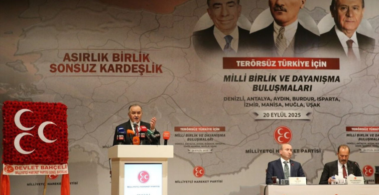 Denizli'de Terörsüz Türkiye Toplantısı Gerçekleşti