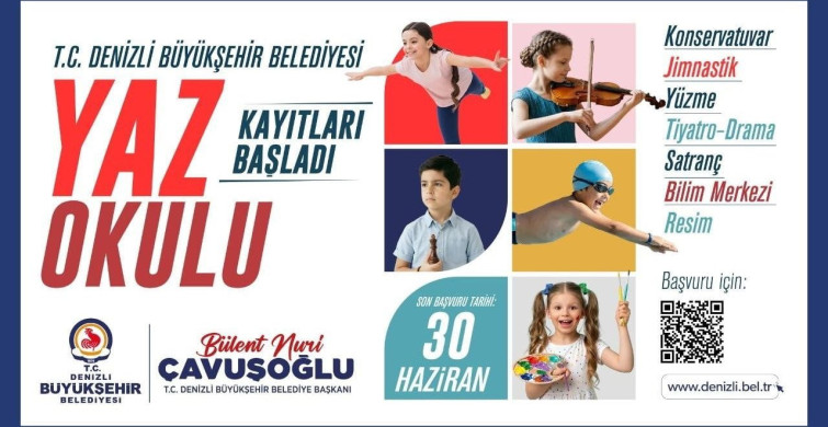 Denizli'de Yaz Okulu Kayıtları Başladı
