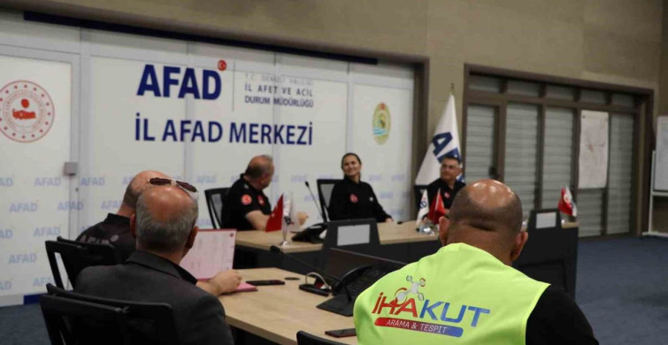 Denizli'de Yeni Arama Kurtarma Protokolü