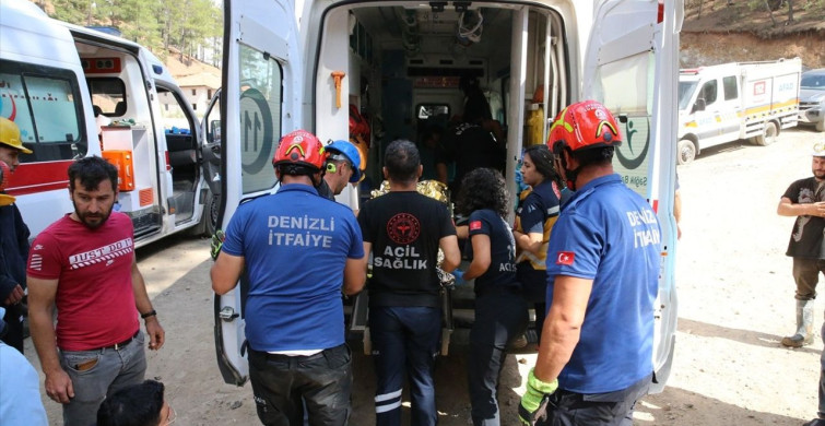 Denizli'deki Madende Mahsur Kalan İşçiler Kurtarıldı
