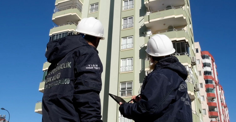 Deprem sonrası hasar tespit çalışmaları devam ediyor