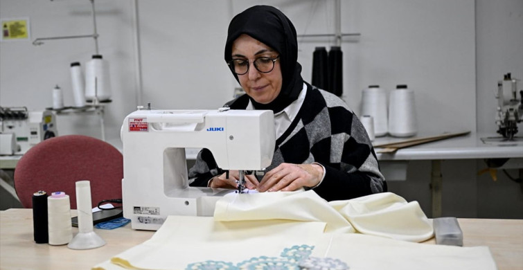 Depremzede Usta Öğretici Nazife Yaman, TDV İyilik Atölyesi'nde Hayata Tutunuyor