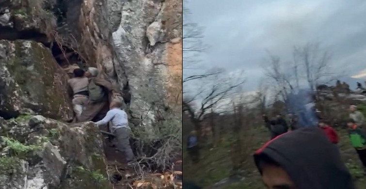 Derecik'te Dağda Mahsur Kalan Genç Kurtarıldı