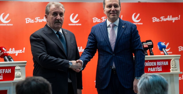 Destici ve Erbakan'dan Ortak Açıklama