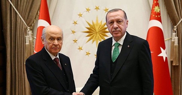 Devlet Bahçeli Erken Seçim Görüşmesi İçin Beştepe'de