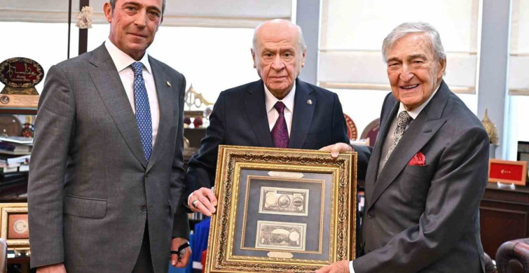 Devlet Bahçeli Koç ailesini makamında ağırladı