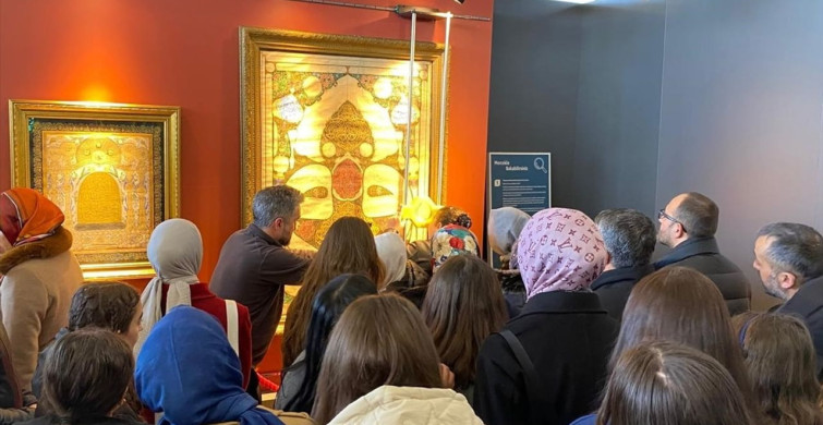 Devlet Korumasındaki Çocuklar, Kutsal Emanetler Sergisini Ziyaret Etti