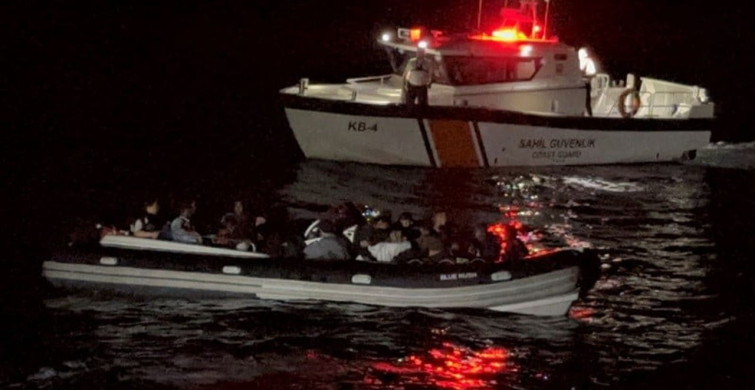Didim Açıklarında Düzensiz Göçmen Kurtarma Operasyonu