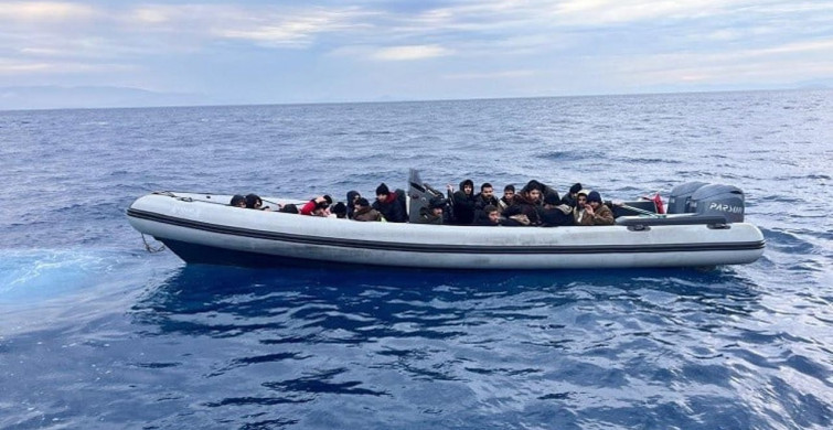 Didim Açıklarında Düzensiz Göçmen Operasyonu