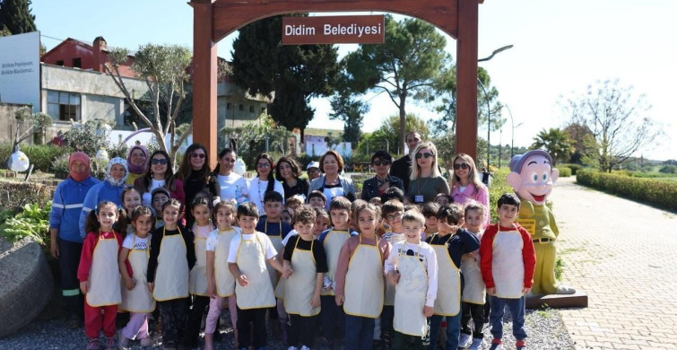 Didim'de Çocuklar Tarımı Öğreniyor