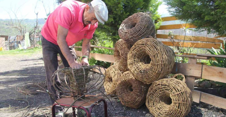 Dikenli Sarmaşıkla Balık Sepeti Ören Usta