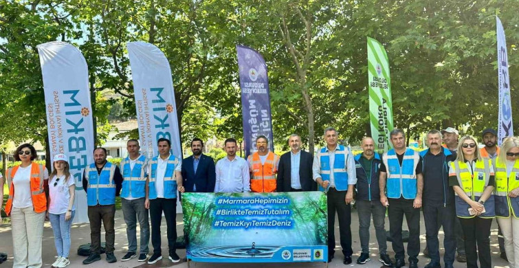 Dilovası'nda Marmara Denizi İçin Temizlik Etkinliği