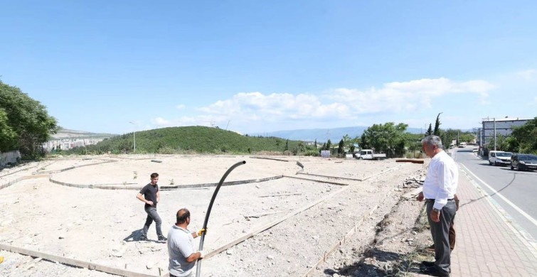Dilovası’ndaki 2 dönümlük park ve mesire alanı yenileniyor