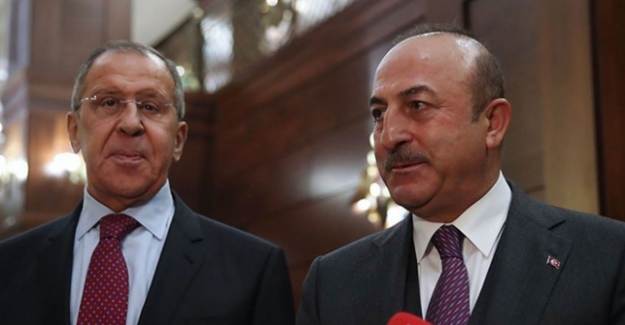 Dışişleri Bakanı Çavuşoğlu Lavrov ile Görüştü