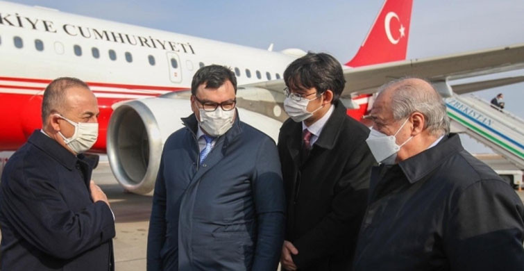 Dışişleri Bakanı Çavuşoğlu, Özbekistan'da