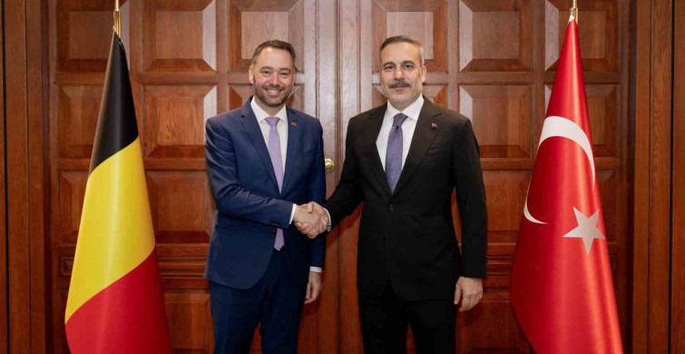Dışişleri Bakanı Fidan, Belçikalı Mevkidaşı ile Görüştü
