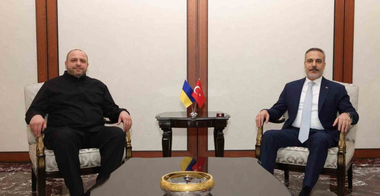 Dışişleri Bakanı Fidan, Ukrayna Güvenlik Konseyi Sekreteri Umerov ile Görüştü