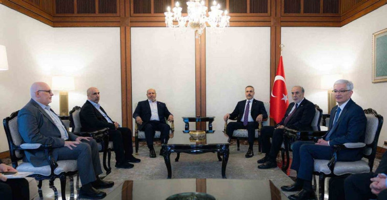 Dışişleri Bakanı Hakan Fidan, Hamas Heyeti ile Görüştü