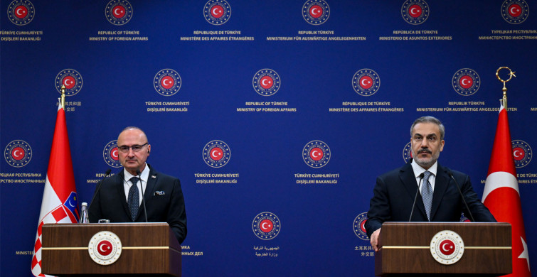 Dışişleri Bakanı Hakan Fidan Hırvatistan mevkidaşı ile biraraya geldi! Gazze hakkında açıklamalarda bulundu!