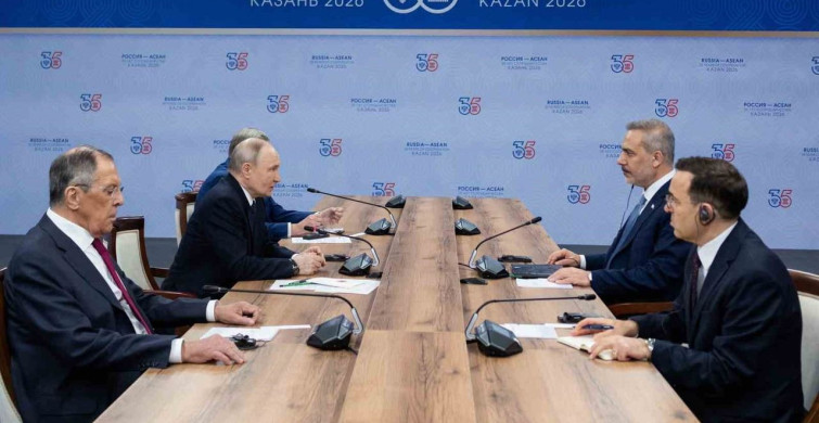 Dışişleri bakanı Hakan Fidan, Rusya Devlet Başkanı Putin ile görüştü