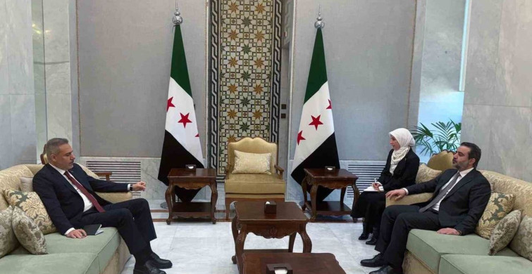 Dışişleri Bakanı Hakan Fidan, Suriye Dışişleri Bakanı Şeybani ile Görüştü