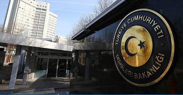 Dışişleri Bakanlığı'ndan Kınama